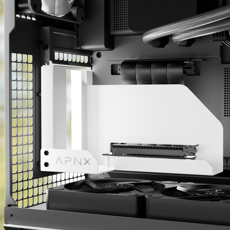 APNX Vertikale GPU Halterung Kit 2 - weiß image number 4
