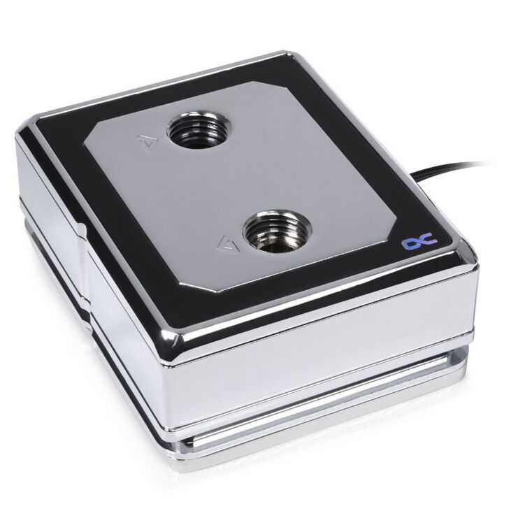 Alphacool Eisblock XPX Aurora Pro CPU-Kühler - Messing Chrom Digital RGB image number 0
