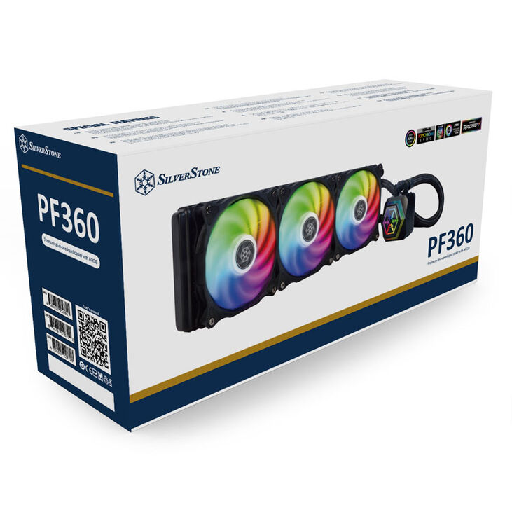 SilverStone Permafrost PF360-ARGB, V2 AIO Cooler - 360 mm image number 9