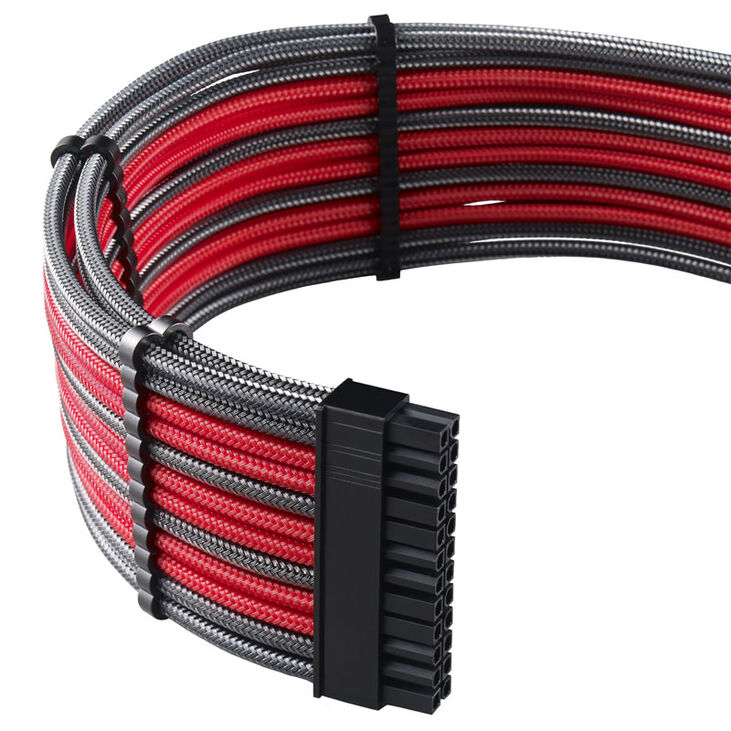CableMod PRO ModMesh Cable Extension Kit - carbon/rot image number 2