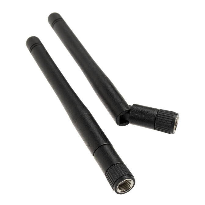Akasa Omni-Directional Tri-Band WiFi Antenna - 2 Pack, Black image number 0
