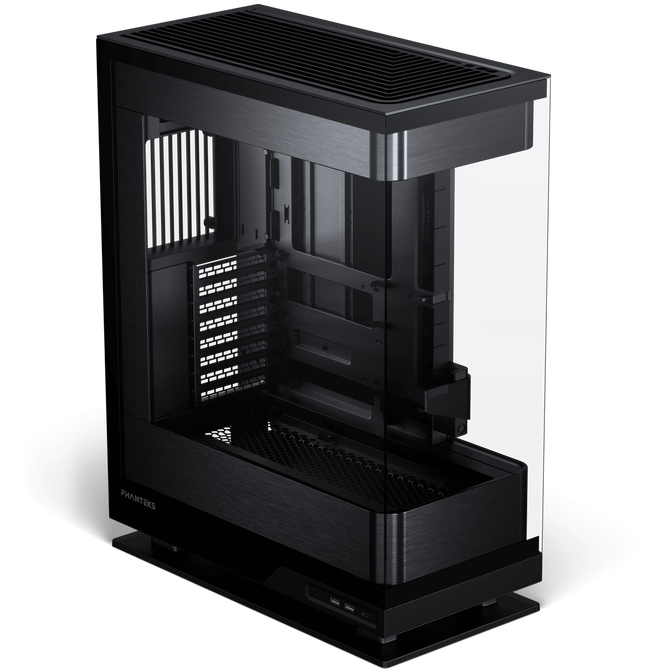 PHANTEKS Evolv X2 PC case, Mid Tower, E-ATX, Tempered Glass, DRGB - black + Glacier One 360M25 Gen2 DRGB AiO water cooling - 360mm image number 3