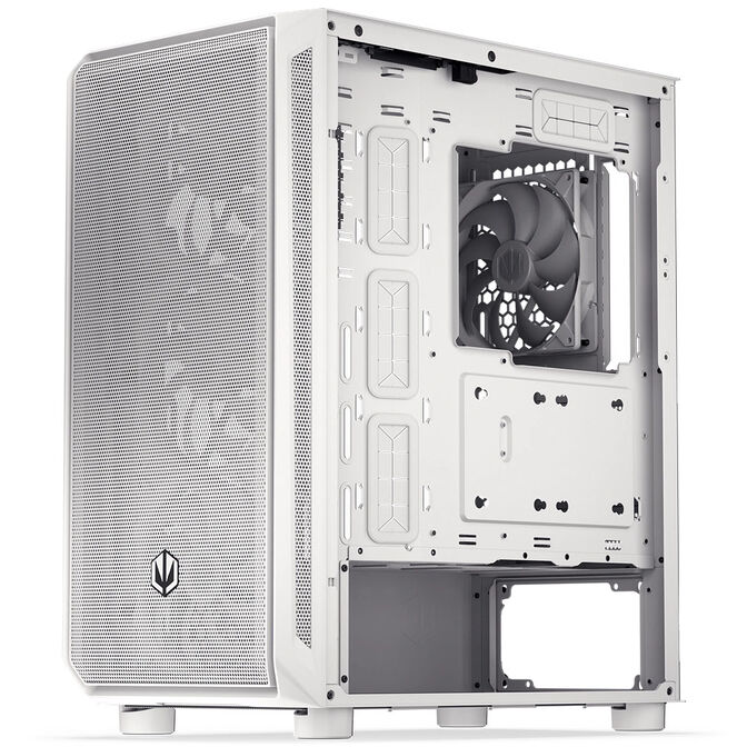 Endorfy Arx 500 ARGB PC Case, Mid Tower, ATX, Tempered Glass - including 4x 140mm ARGB Fans, White image number 8