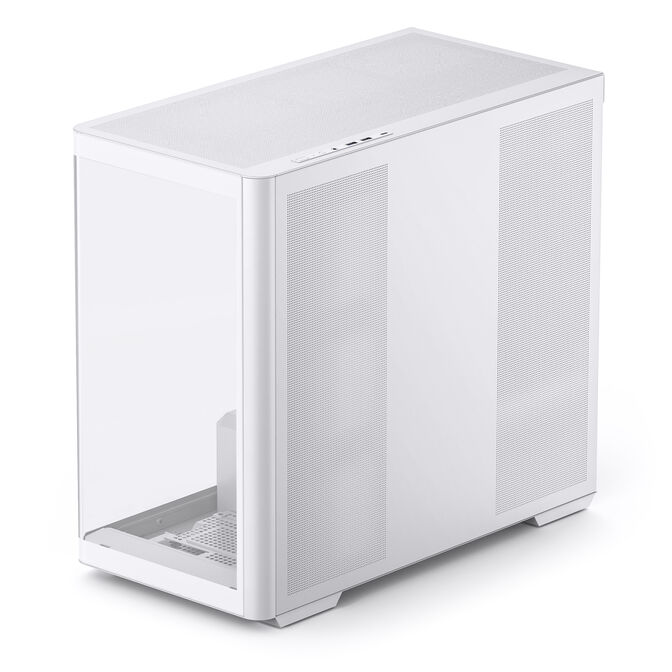 Jonsbo D300 Midi-Tower, 270 Grad, Tempered Glass - wei&szlig; image number 3