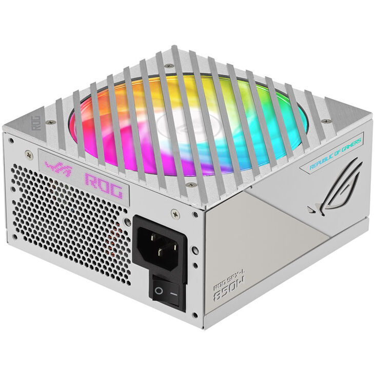 ASUS ROG Loki SFX-L 80 PLUS Platinum power supply, modular - 850 Watt - white image number 2