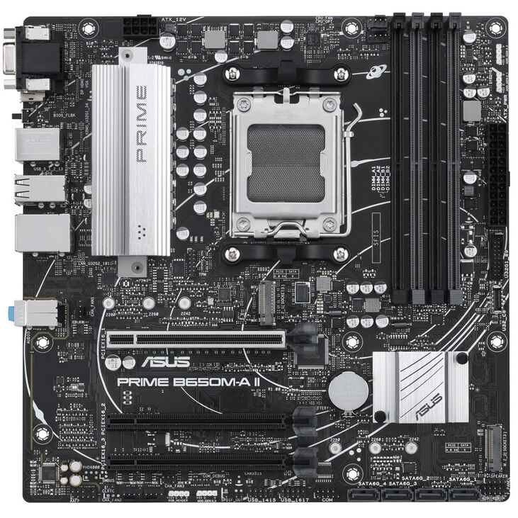 ASUS Prime B650M-A II-CSM, AMD B650 Mainboard, Sockel Socket AM5, DDR5 image number 2