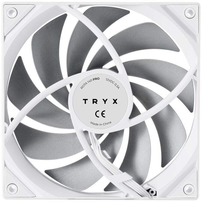 TRYX ROTA Pro 140 PWM Fan - 140mm, white image number 4