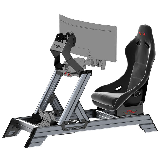 RES-TECH Smart Cockpit + GT Seat Bundle - schwarz image number 2