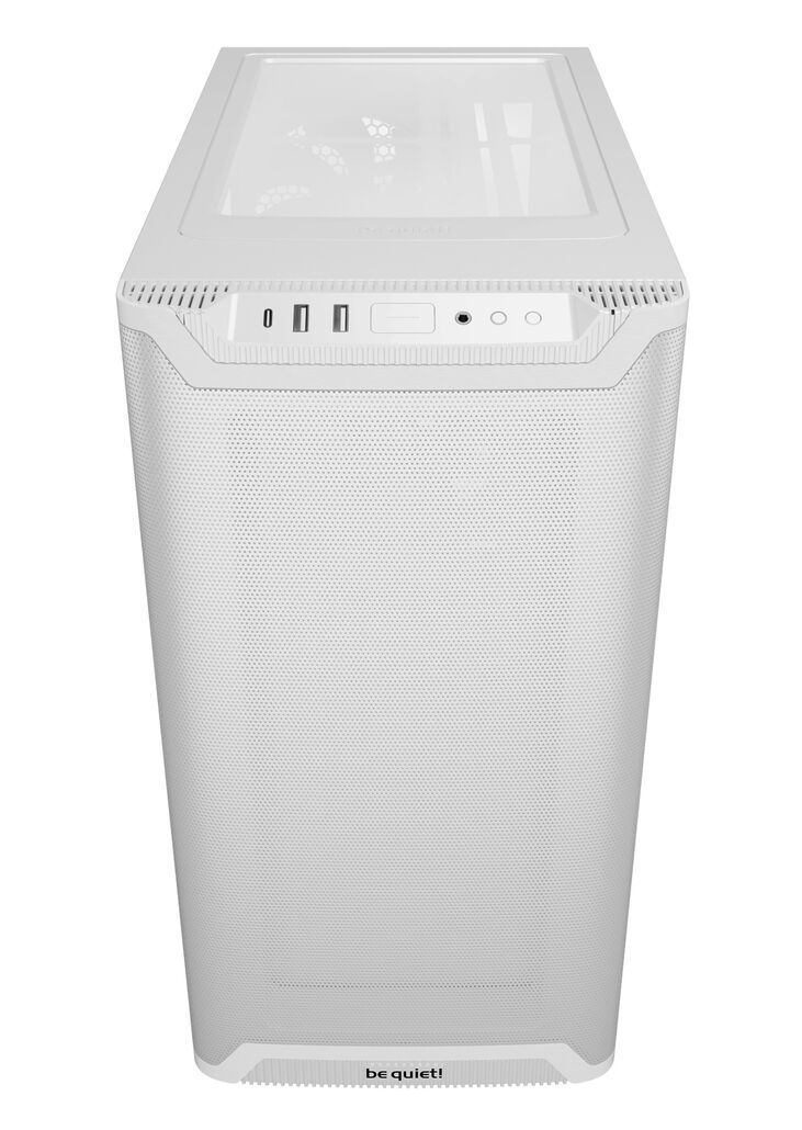 be quiet! Pure Base 501 LX PC-Gehäuse, Midi-Tower, ATX, Tempered Glass - weiß image number 5
