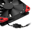 Noctua NF-F12 PWM chromax.black.swap L&uuml;fter - 120mm image number null