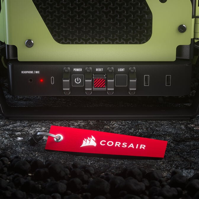 Corsair WARTHOG RS Performance Mid-Tower Case, Green image number 28