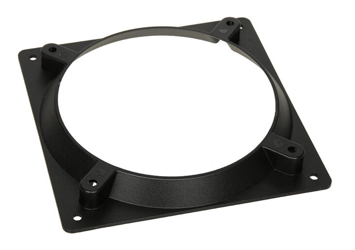 Bitspower FAN ADAPTER 140mm auf 120mm - black image number 1