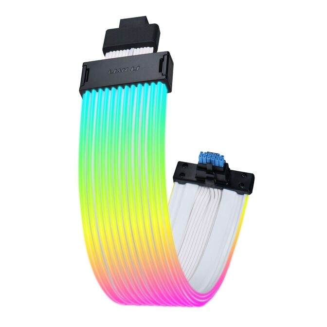 Lian Li Strimer Wireless 24-Pin RGB Mainboardkabel + Controller + Strimer Wireless 12V-2x6 GPU-Kabel Wide image number 12