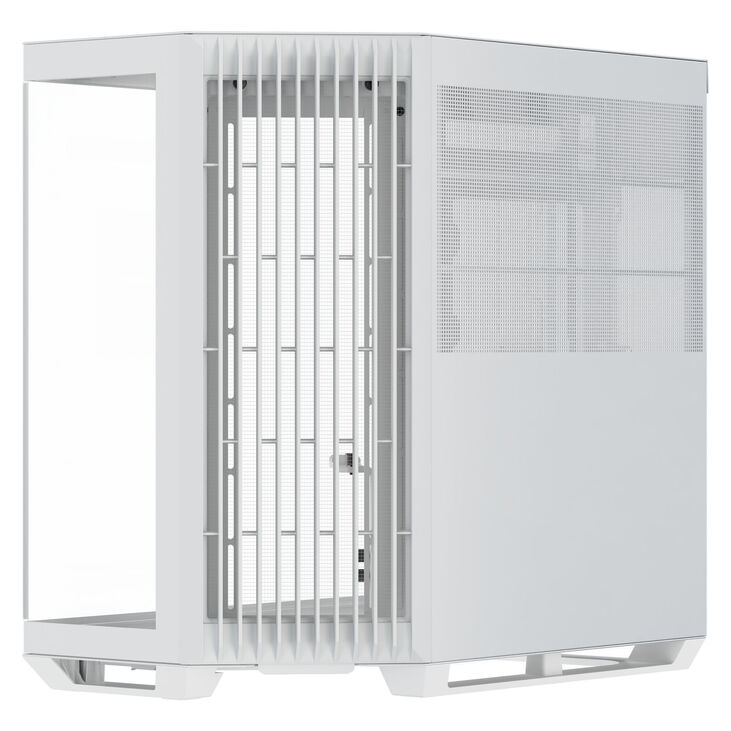 APNX V1 PC-Gehäuse, Midi-Tower, ATX, Tempered Glass - weiß image number 5
