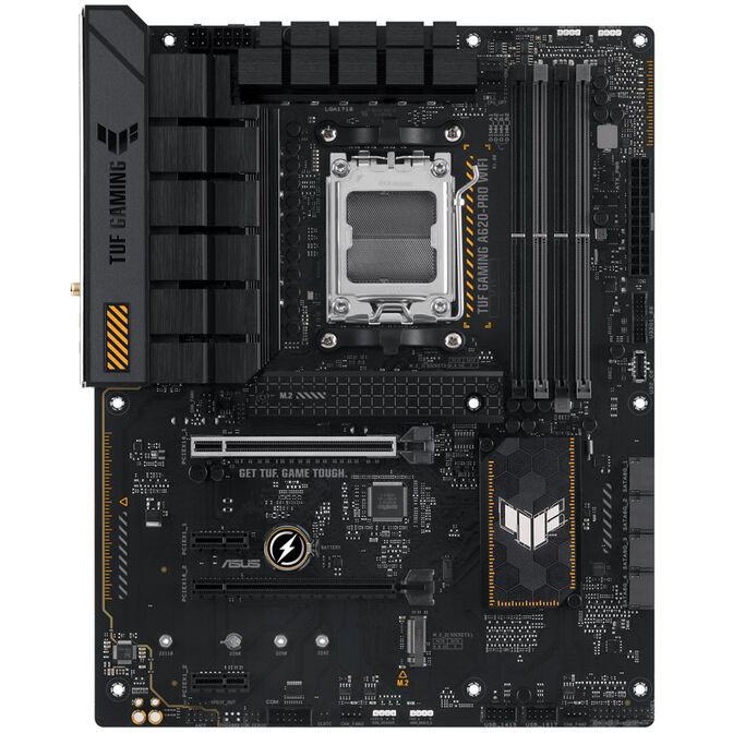 ASUS TUF Gaming A620-PRO WIFI, AMD A620 Mainboard, Sockel AM5, DDR5 image number 2