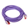 InLine patch cable Cat.6, S/FTP (PiMf), 250MHz, violet - 3m image number null