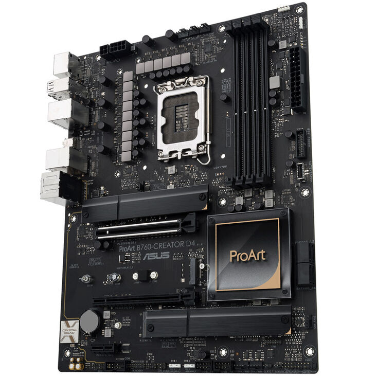 ASUS ProArt B760-Creator D4, Intel B760 Mainboard - Sockel 1700, DDR4 image number 7