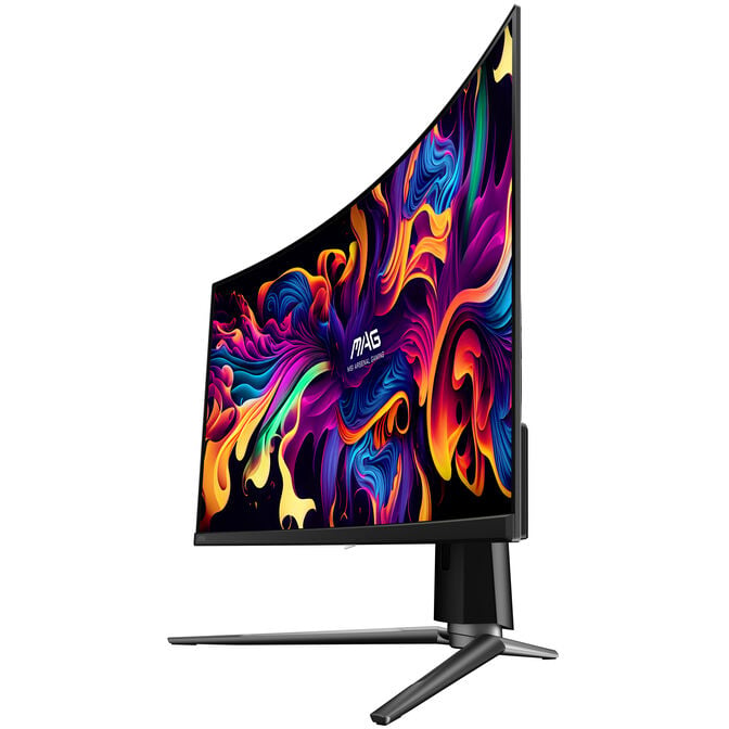 MSI MAG 341CQPDE QD-OLED, 34 Zoll Curved Gaming Monitor, 175 Hz, QD OLED, Adaptive Sync image number 3