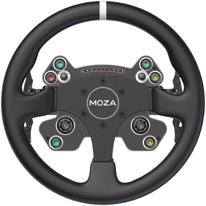 Res-Tech GT Cockpit Simracing Rig - Shiny Black + MOZA Bundle image number 5