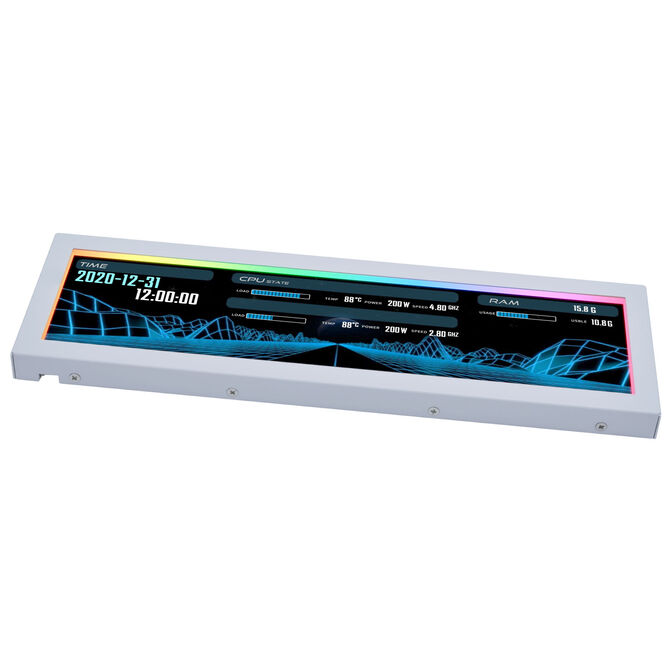Lian Li 8.8" Universal Screen - white image number 2
