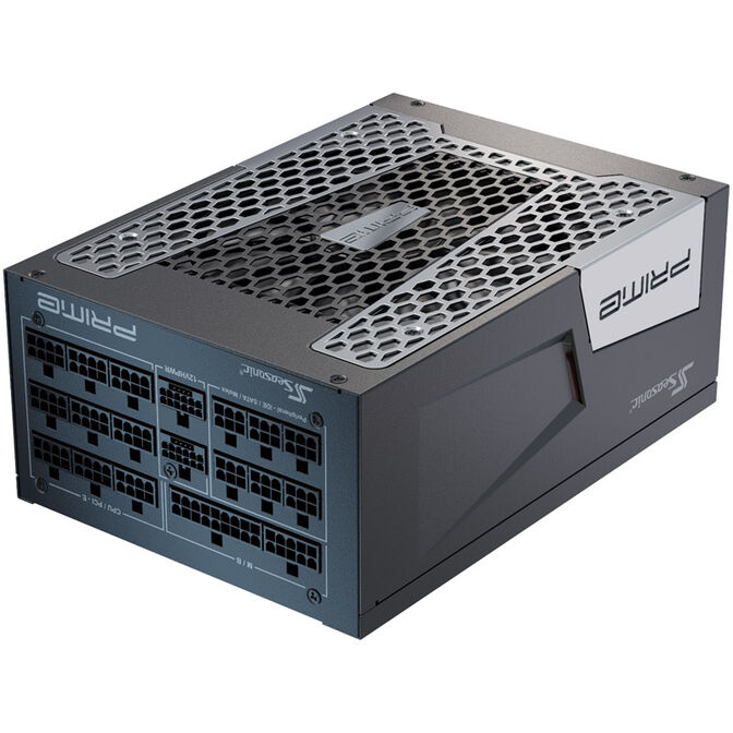 Seasonic Prime TX-1600, 80 PLUS Titanium power supply, modular, ATX 3.1, PCIe 5.1 - 1600 Watt image number 2