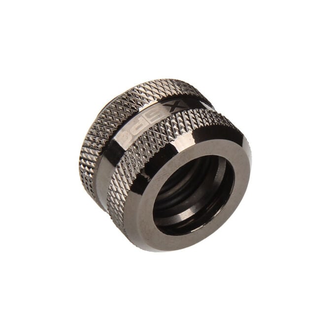XSPC Anschluss gerade G1/4 Zoll AG auf 14mm AD Hardtube - chrome schwarz image number 0