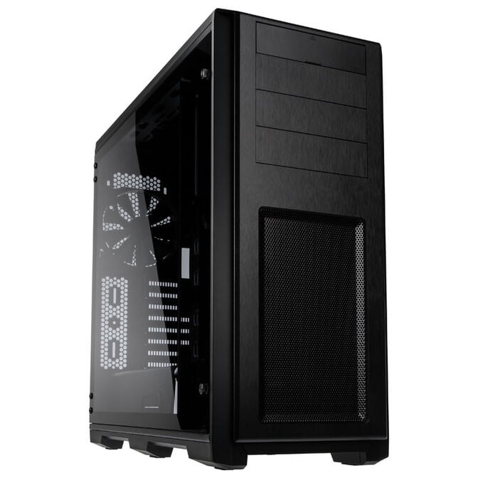 PHANTEKS Enthoo Pro Mid Tower, Tempered Glass - black image number 0