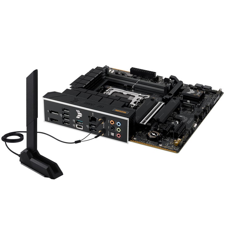 ASUS TUF Gaming B760M-Plus WIFI II, Intel B760 Mainboard, Sockel 1700, DDR5 image number 4