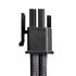 CableMod C-Series Pro ModMesh Kabelset, 2x 12V-2x6-Kabel, StealthSense, für Corsair Type 5 RMx Shift PSUs - schwarz, 65cm image number null