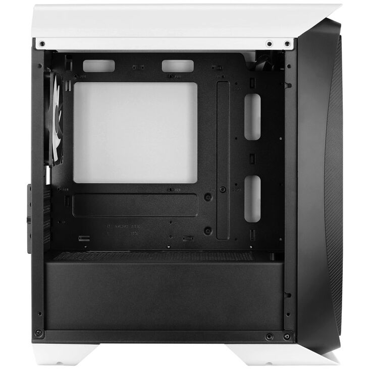 Aerocool Aero One Mini Frost Micro-ATX Gehäuse, Tempered Glass - weiß image number 5