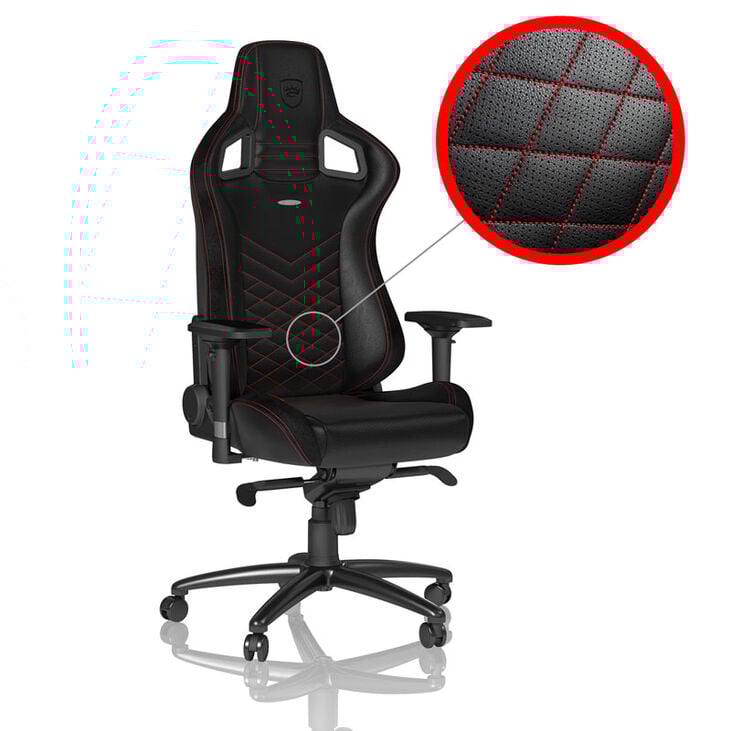 noblechairs EPIC Gaming Stuhl - schwarz/rot image number 0