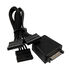 Silverstone CP06-L, Y-cable for SATA power connectors, 1 to 3 - black image number null