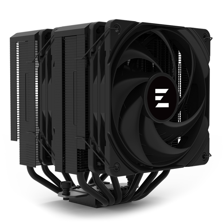 Zalman CNPS14X Duo CPU Cooler, 270W TDP - 120mm, black image number 3