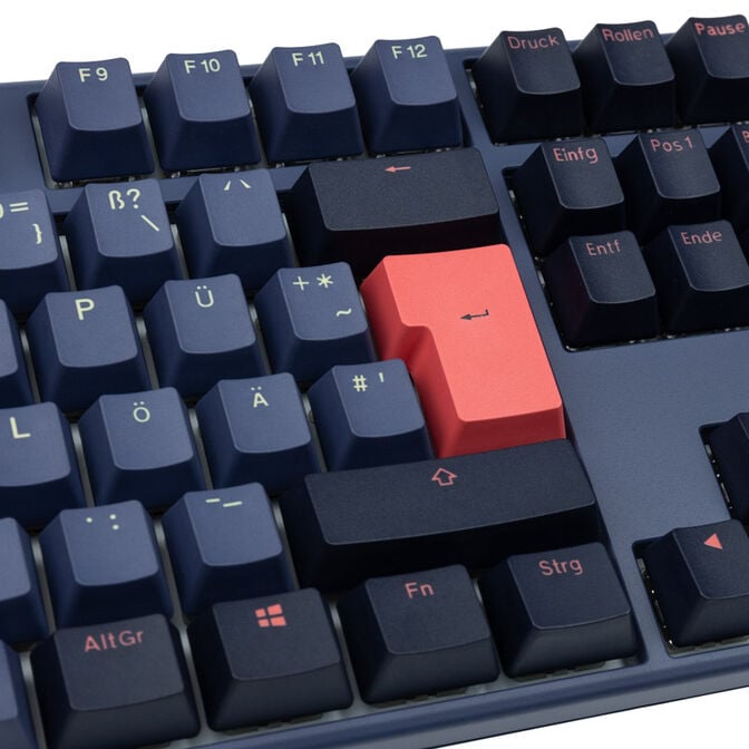 Ducky One 3 Cosmic Blue TKL Gaming Tastatur, RGB LED - MX-Ergo-Clear image number 5
