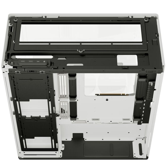 HAVN HS 360 VGPU PC-Geh&auml;use, Midi-Tower, vertikale GPU-Halterung - wei&szlig; image number 8