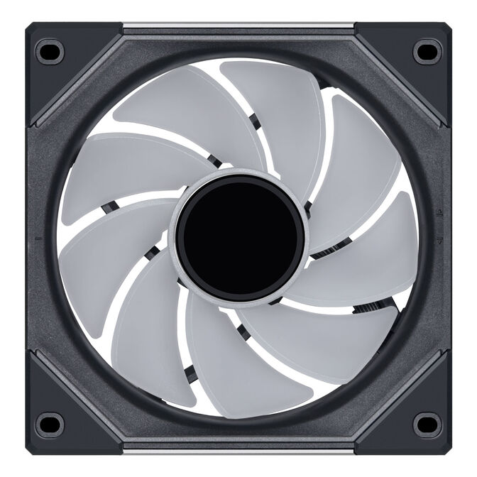 Lian Lian Li "4-Pack" - 3x UNI FAN SL-INF 120 ARGB Reverse Blade PWM Fans & 1x Standard Blade, 120mm - black (Without Controller) image number 10