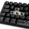Ducky One 3 Classic Black/White SF Gaming Keyboard, RGB LED - MX-Brown image number null
