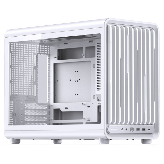 Jonsbo D33 STD PC-Geh&auml;use, Mini-Geh&auml;use, mATX, Tempered Glass - wei&szlig; image number 0