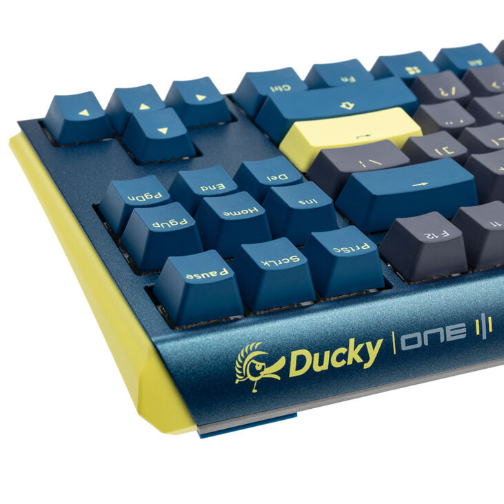 Ducky One 3 Daybreak TKL Gaming Keyboard, RGB LED - MX-Blue (US) image number 6