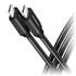 AXAGON BUCM3-CM30AB USB-C to USB-C cable 3.2 Gen 1, 3 m, PD 60W, 3A, braided - black image number null