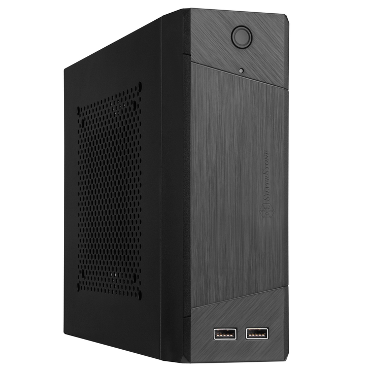 SilverStone Milo 10 Mini-PC-Gehäuse, Mini-ITX - schwarz image number 3
