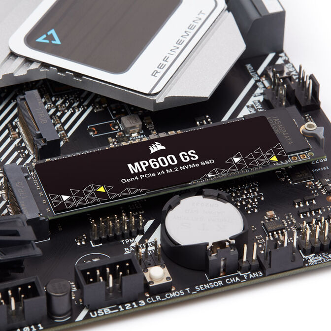 Corsair MP600 GS NVMe SSD, PCIe 4.0 M.2 Type 2280 - 500 GB image number 7