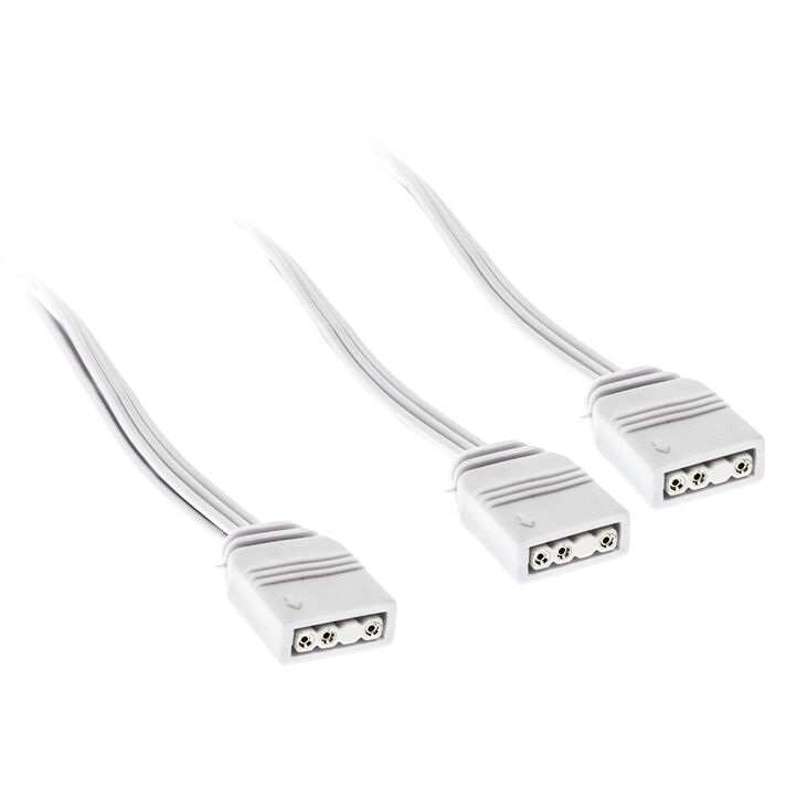 Kolink ARGB 1-2 splitter cable - 30cm, white image number 0