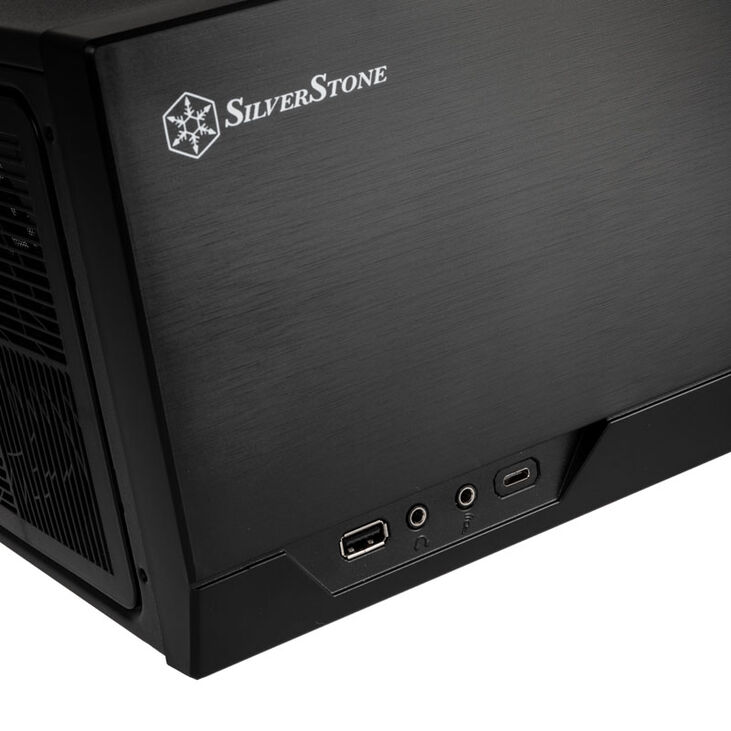 SilverStone SST-GD09-C USB 3.0 Grandia Desktop - schwarz image number 4