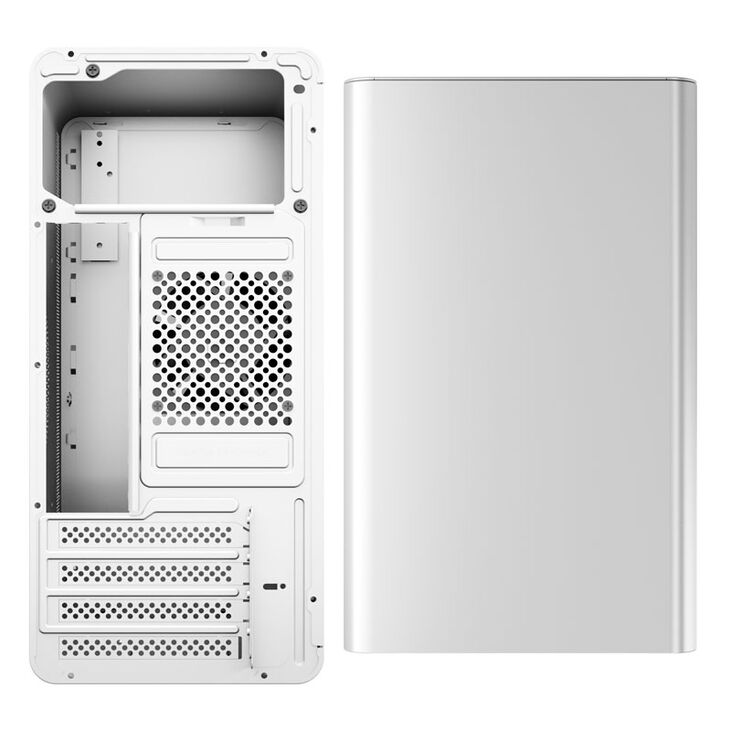 Aerocool CS-110, Mini Tower - white image number 2