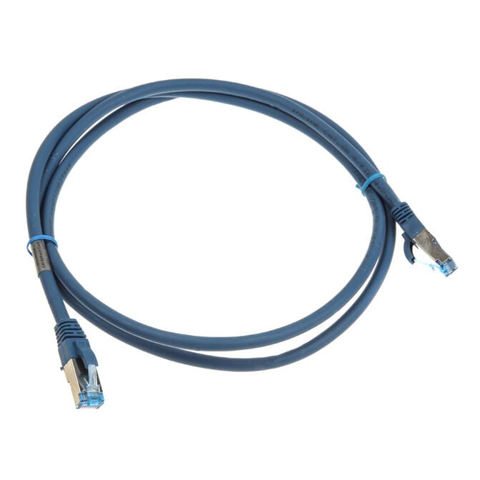 InLine Patchkabel Cat.6A, S/FTP (PiMf), 500MHz, blau - 1,5m image number 1