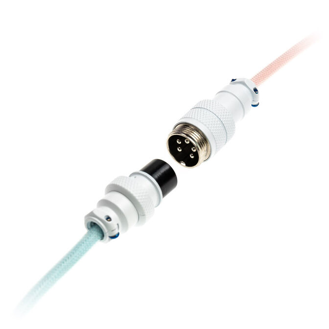 Ducky Premicord Cotton Candy Coiled Cable, USB Typ C auf Typ A - 1,8m image number 1