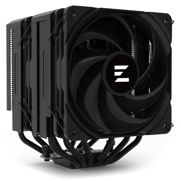 Zalman CNPS14X Duo CPU Cooler, 270W TDP - 120mm, black image number 2
