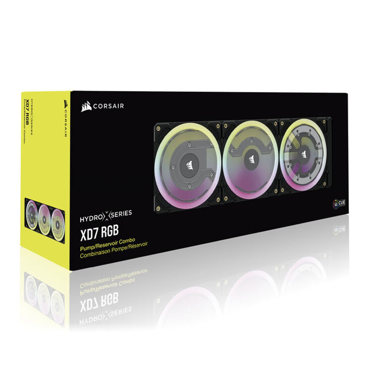 Corsair Hydro X Series XD7 RGB D5 Pump Reservoir Combo - black image number 2