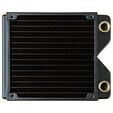 Phobya R27-S140 Radiator, 140 mm radiator, 18 FPI, copper fins, 2x G1/4-inch connections &ndash; black image number null